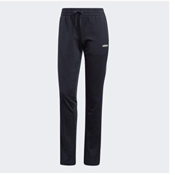 adidas Women's Essentials Tricotot Open Hem Pants - Picture 4 of 5
